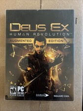 Deus Ex Human Revolution Augmented Edition PC DVD-ROM Sealed Square Enix (READ)