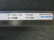 3299Y-1-203 20K Ohm 10% 0.5w trimmer RESISTOR  PC (LOT OF 3)