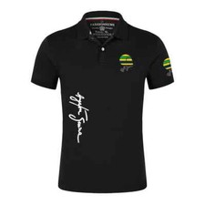 F1 Mclaren Legend Aryton Senna Tribute Polo Unisex NEW