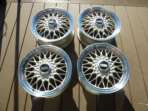 BBS RG Wheels 15 inch 6J+40 PCD100 4H set of 4 Used - Picture 1 of 10