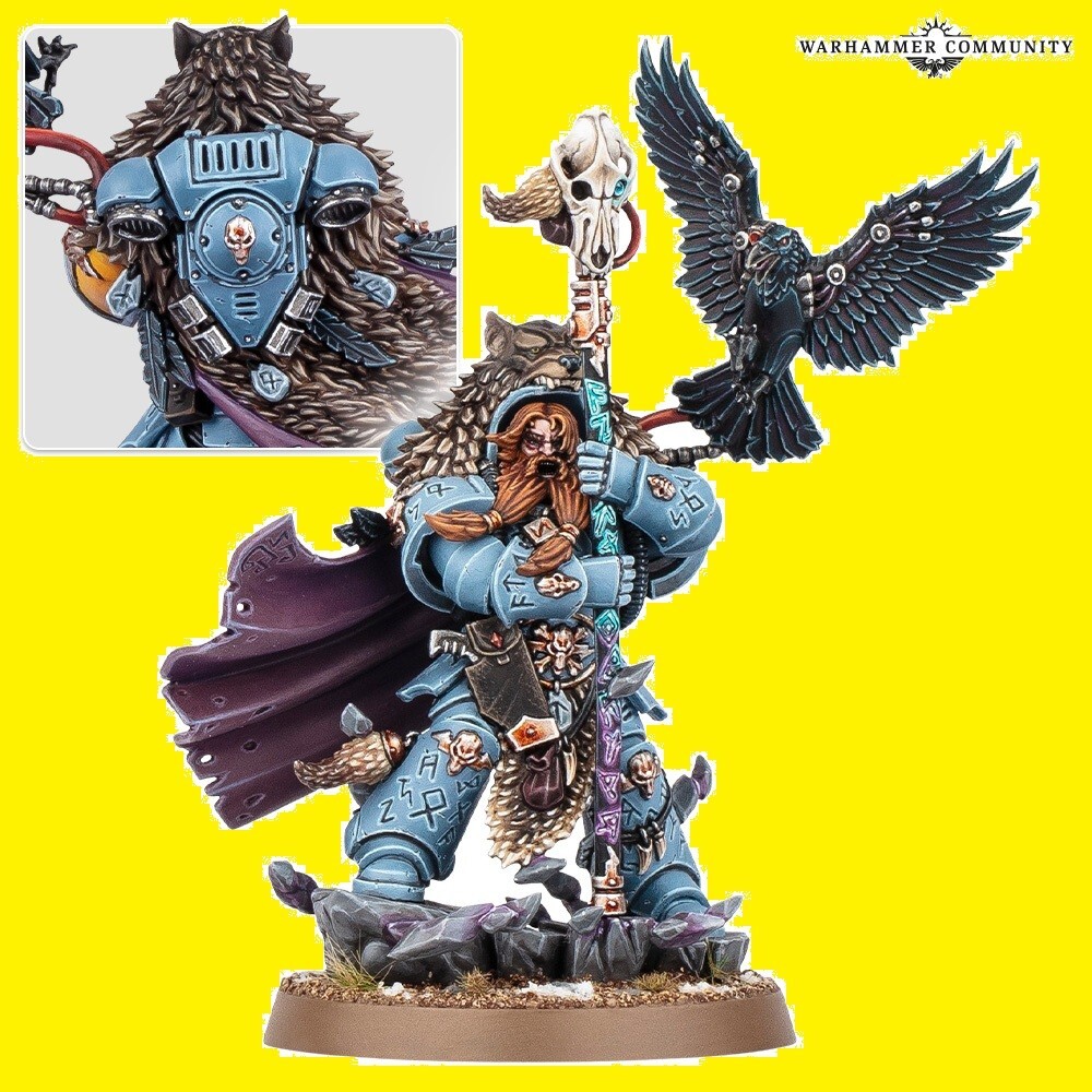 Космические волки Njal Stormcaller ПРЕДПРОДАЖНЫЕ корабли Дата выпуска КАК МОЖНО СКОРЕЕ Warhammer 40K Marines