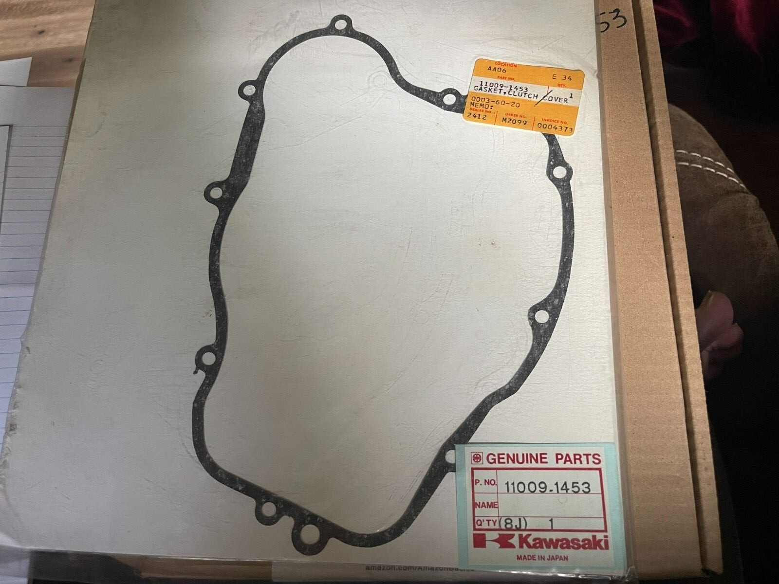 Clutch Cover Gasket For Kawasaki Vulcan 900 800 1996-2024 Clutch Cover Gasket For Kawasaki Vulcan 900 &amp; 800 (1996-2024) - Replaces OEM 11060-1926 Kawasaki Vulcan 800 Engine