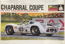 Monogram PC142 1/24 Scale Chaparral 2D Coupe Prototype Sports/Racer Model Kit