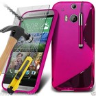 Pink Cell Phone Screen Protectors for HTC One M8