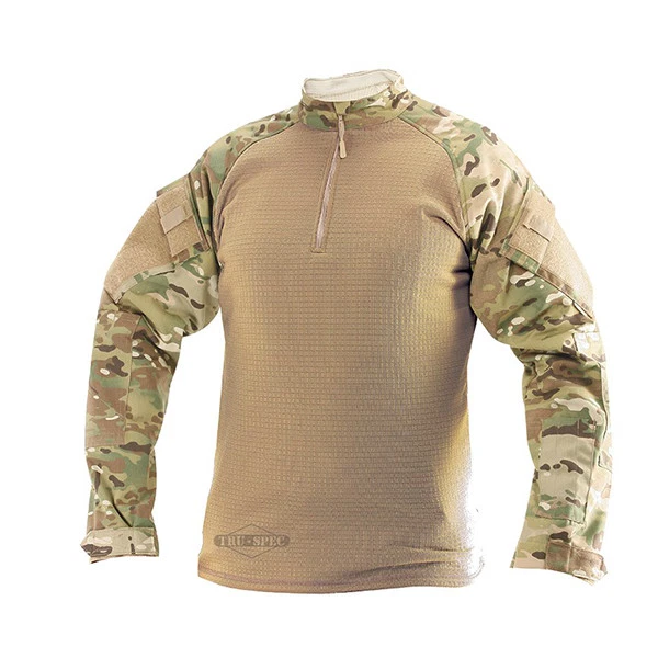 Tru-Spec Multicam/Coyote 1/4 Zip Winter Combat Shirt