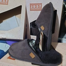 Just Sheepskin Low Boot Slippers Ladies Mules Slipper Warm
