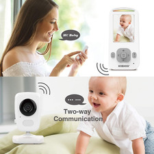 Video Baby Monitor, 5.0" Screen Monitor  2 Camera, Range up to 1000Ft, 8 Hou...