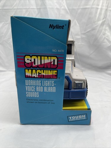 VTG Nylint My Armored Car Bank Sound Machine Talking Electronic 1994 New - Picture 4 of 9
