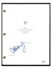 Chosen Jacobs Signed Autographed IT Movie Script Mike Hanlon ACOA COA