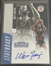 2018-2019 Panini Contenders Walt Frazier Signed/Auto 40/99 #LC-WFZ HOF 🔥Beckett