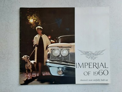 1960 Chrysler Imperial Crown Le Baron Sedan Dealer Brochure Book 8.5'' x 10''