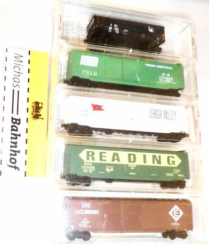 Conrail Merger of April 1976 5-er Set Micro Trains Line 78052 N 1:160 OVP MR1 å | Zustand: Neu