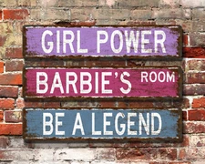 Personalized Name Sign Custom Aluminum Composite Street Sign New & Vintage ACW01