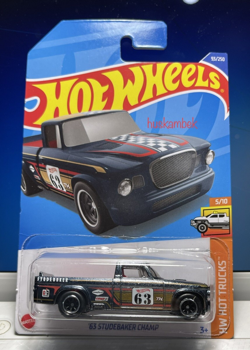 HOT WHEELS SUPER TREASURE HUNT 63 STUDEBAKER CHAMP STH🔥✈️ | eBay