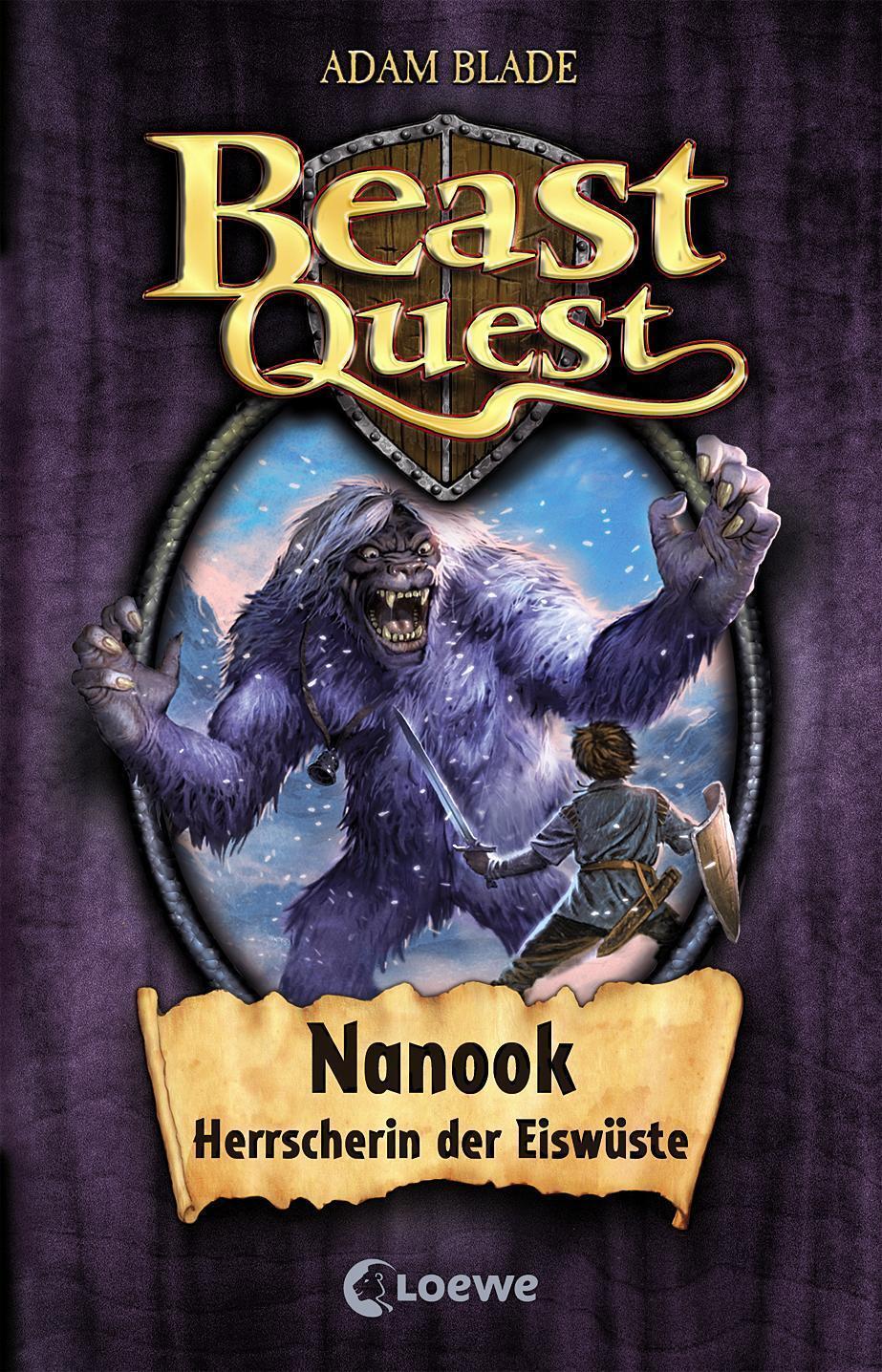 Thumbnail - Beast Quest 05. Nanook, Herrscherin Der Eiswüste, Adam Blade