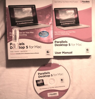 Parallels Desktop 5 for Mac in original box