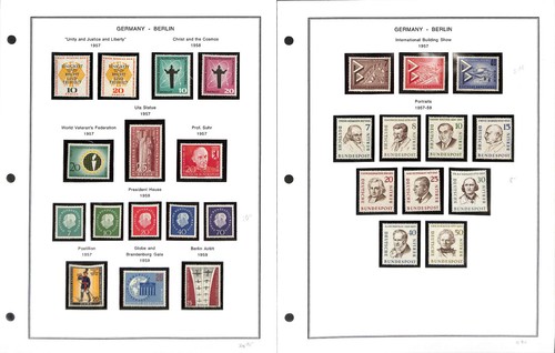 Germany - Berlin Collection 1945-1970 on 23 Steiner Pages, Neatly Mounted (DD) - Picture 6 of 12