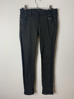 Citizens of Humanity Avedon Skinny Jeans Grau Schwarz W27 L27 Damen