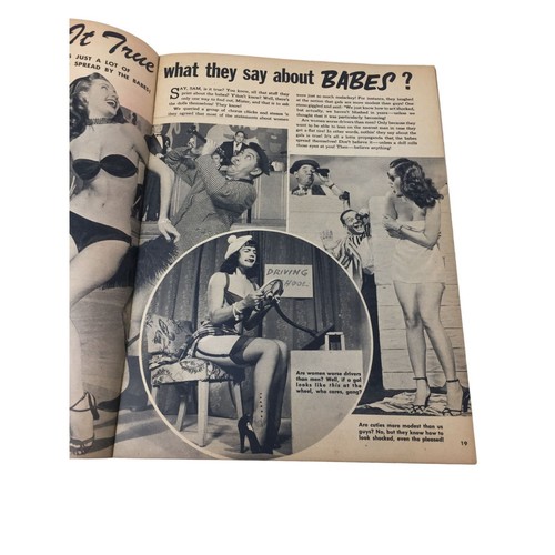 Vintage Schönheitsparade ""Vier Lügen über Blondinen/Zing auf einer G-String"" Magazin - Bild 9 von 17