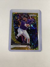2020 PANINI PRIZM BASEBALL GOLD PRIZM CIRCLE DONUTS PARALLEL DAVID DAHL #/10