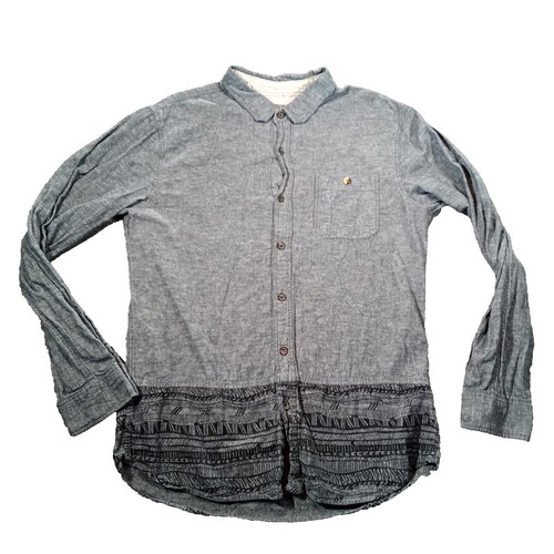 BEAMS PLUS Brown & Off-White Striped Long Sleeve T-Shirt Beams Plus