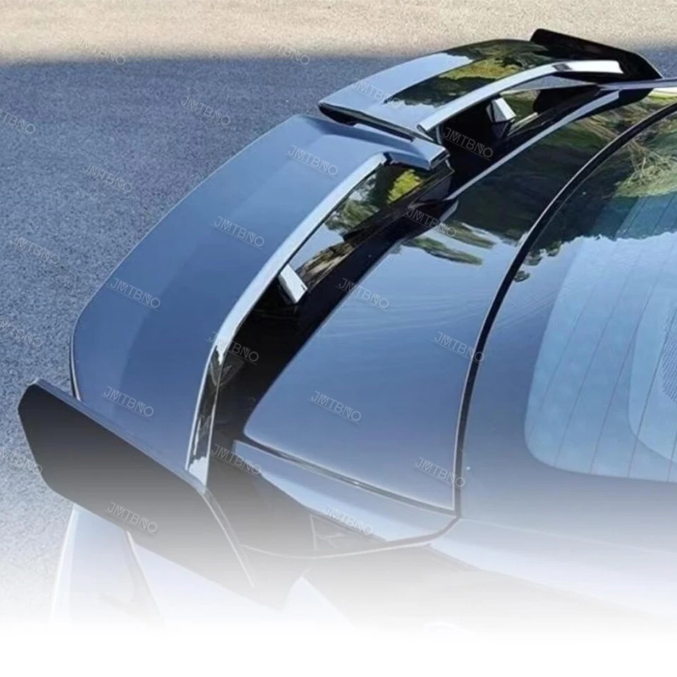 Spoiler traseiro preto fosco 55" Sport Racing Wing estilo PRO para Kia Optima 2001-2020 - Imagem 3 de 4