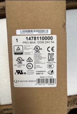1478110000 NEU Weidmuller Switch Power Supply PRO MAX 120W 24V 5A 1478110000