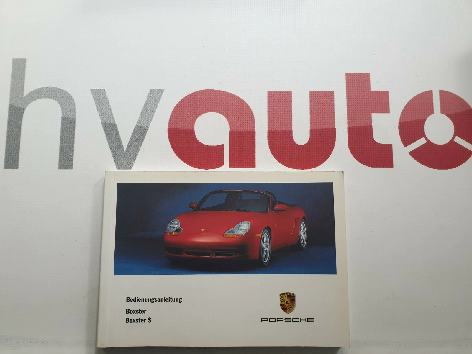 Original Operating Instructions Manual Porsche 986 Boxster/S First Edition 99