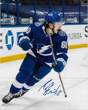 Autographed Tampa Bay Lightning  Alex Barre-Boulet 8x10 Photo #7 Original