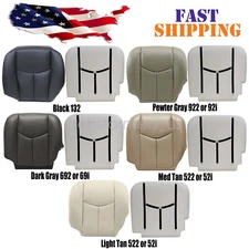 For Chevy Silverado GMC Sierra 2003-2006 Driver Bottom Seat Cover & Foam Cushion