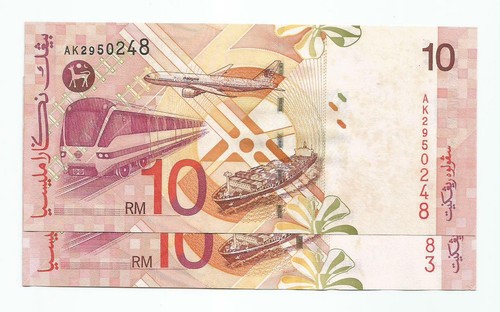 MALAYSIA  RM10  A. M. DON  ERROR PRINT SHIFT  AK_2950248  "UNC" - Picture 4 of 6