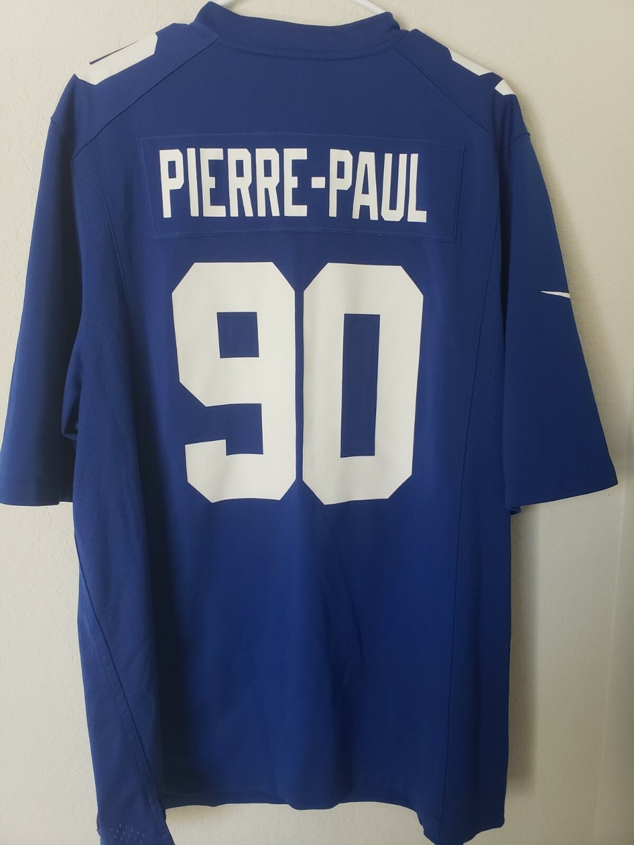 【NFL】ニューヨーク・ジャイアンツ PIERRE-PAUL シャツ 90 Jason Pierre Paul 90 New York Football Giants Player NFL