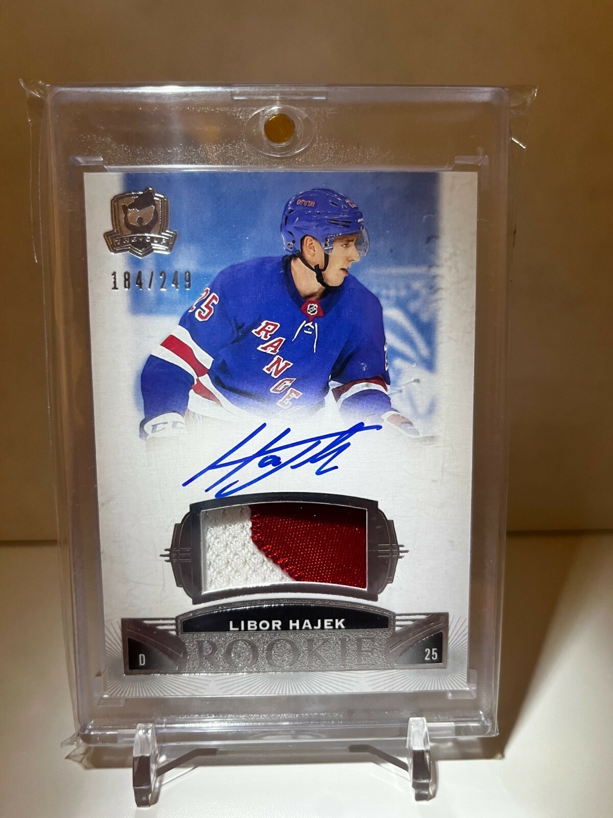 2019-20 Upper Deck The Cup Rookie Patch Auto /249 Libor Hajek #85 | eBay