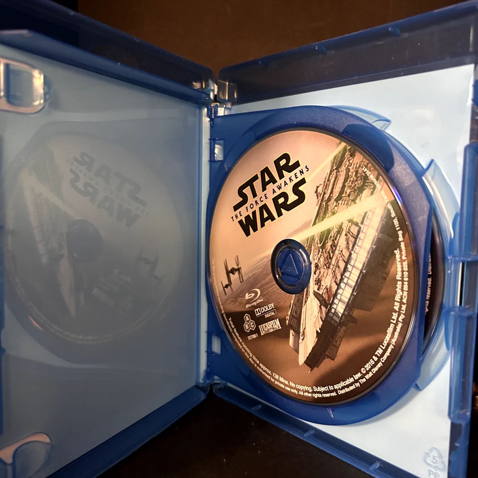 Star Wars: Episode VII - The Force Awakens Blu-ray  Digital HD 2015 RABC VGC - Image 3 of 4