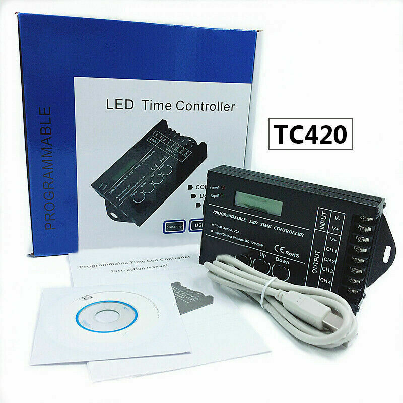 TC421 WiFi Programmable LED Time Controller