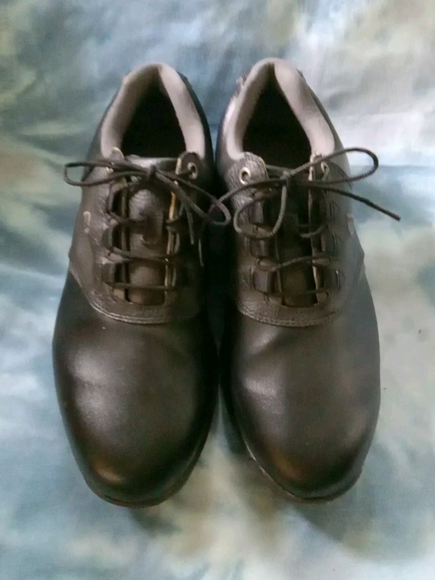 FootJoy GreenJoys Men Spiked Golf Shoes 45538-Black Men display picture 3