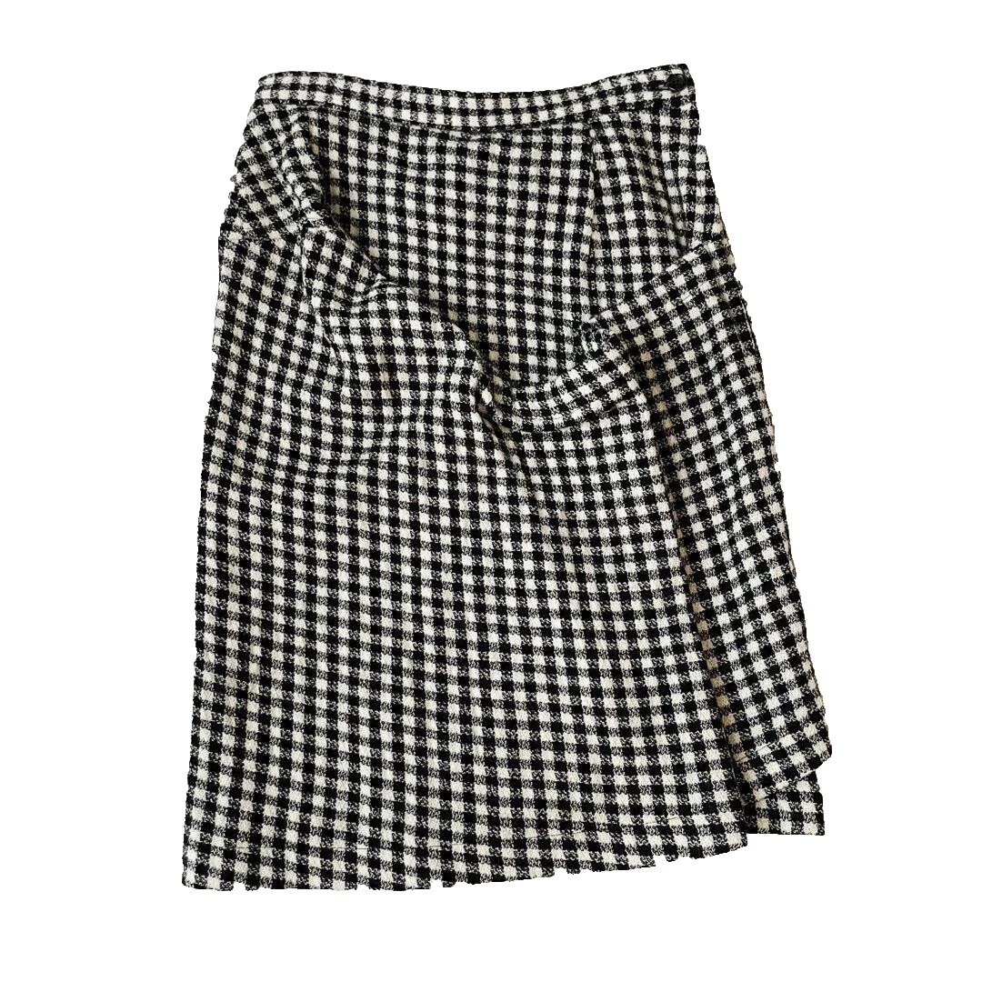 Xadrez Saias femininas Comme Des Garcons