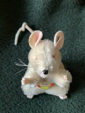 Excellent Condition - Steiff Stuffed Mouse " Pieps the Mouse " incl Chest Tag