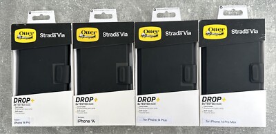 ORIGINAL OTTERBOX STRADA VIA IPHONE 14 / PRO / PLUS / PRO MAX FOLIO FLIP CASE