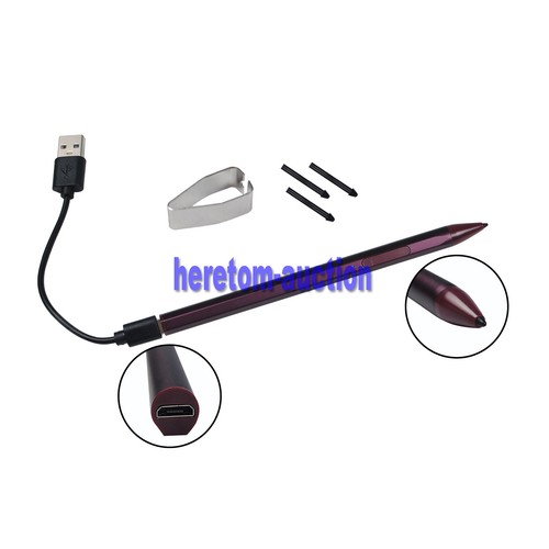 Stylus Pen For Microsoft Surface Pro 3/4/5/6/7/8 Go 2/3 Book Latpop Studio - Red - Picture 22 of 22
