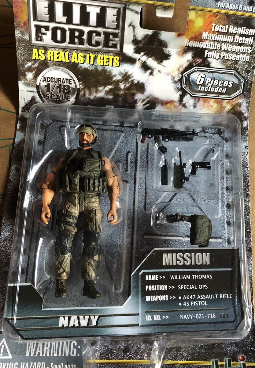 Elite Force: Navy Seals: Action Figure 1/18: New | eBay