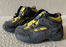 Ozark Trail Toddler Kids Hiking Boots Size 10 Yellow & Gray Y2K