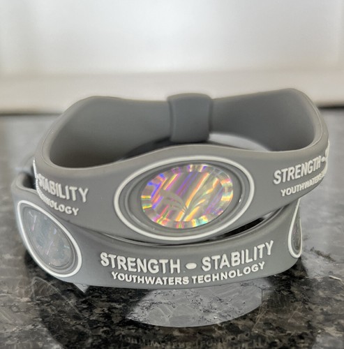 Wristband Power Energy Bracelet Balance Sport Ion Magnetic Therapy Minerals band - Picture 9 of 10