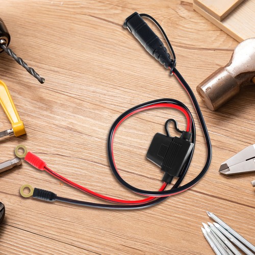 2Pcs Wires Harness Safe PVC Smart Batteries Trickle Charger Cable 16AWG● - Picture 10 of 11