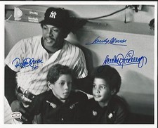 Roberto, Sandy, & Sandy Alomar Jr. Signed Auto 8x10 Photo Autograph 