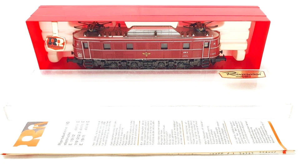 Rivarossi HO AC German WWII E-19 IMPERIAL EAGLE War Parade ELECTRIC LOCOMOTIVE - Image 3 of 4