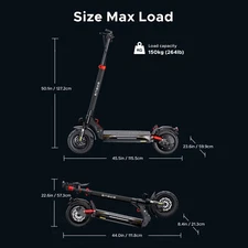 ENGWE Y600 830W 40 km Range E-Scooter 43Miles Per Charge  Electric Scooter