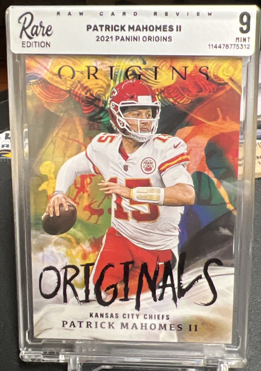 2021 Panini Origins Patrick Mahomes Originals Case Hit SSP #0-1 Rare Grade 9