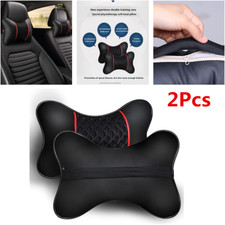 2pc Car Seat Headrest Neck Cushion Pillow Neck Supportor Comfortable Mat 27x18cm 2pc Car Seat Headrest Neck Cushion Pillow Neck Supportor Comfortable Mat 27x18cm