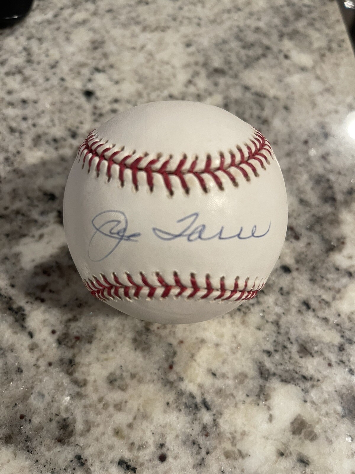Joe Torre Autographed Signed Baseball Ball Yankees MLB Ball MLB & STEINER COA 